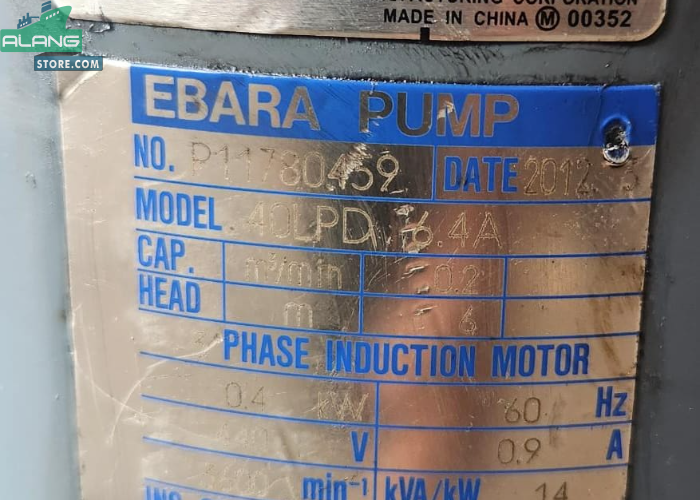 EBARA 40LPD 6.4A  Centrifugal Pumps
