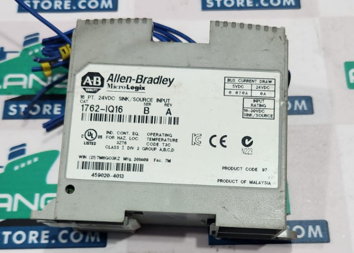 ALLEN-BRADLEY  1762-IQ16  MICROLOGIX