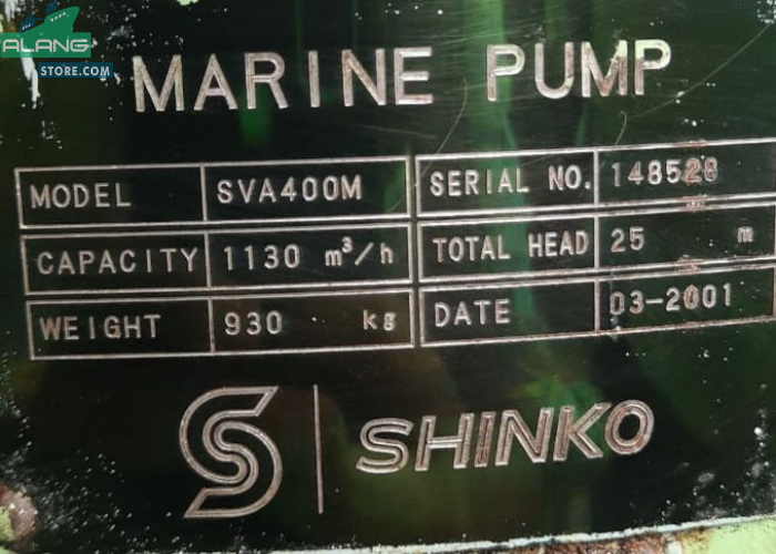 Shinko SVA400M  Centrifugal Pumps