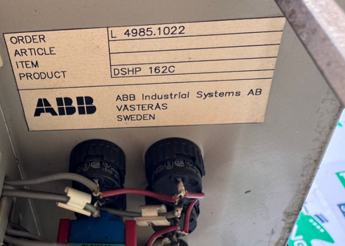 ABB  DSHP 162C  CONTROLLER