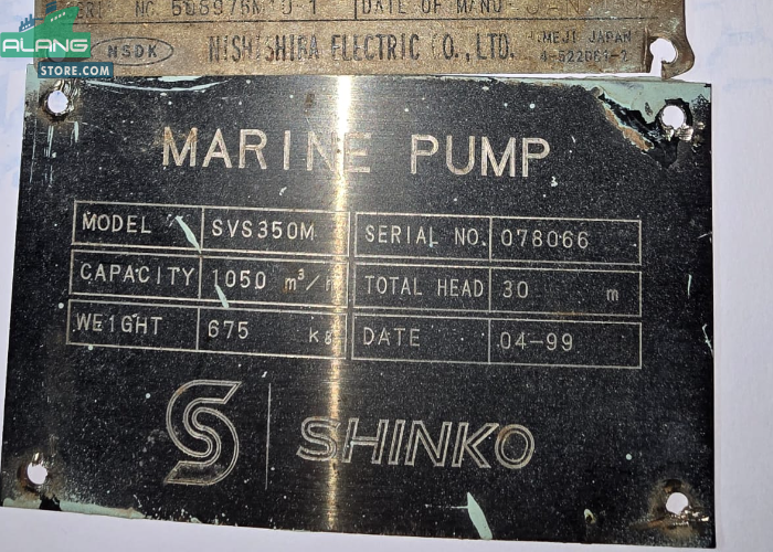 Shinko SVS350M  WATER PUMP