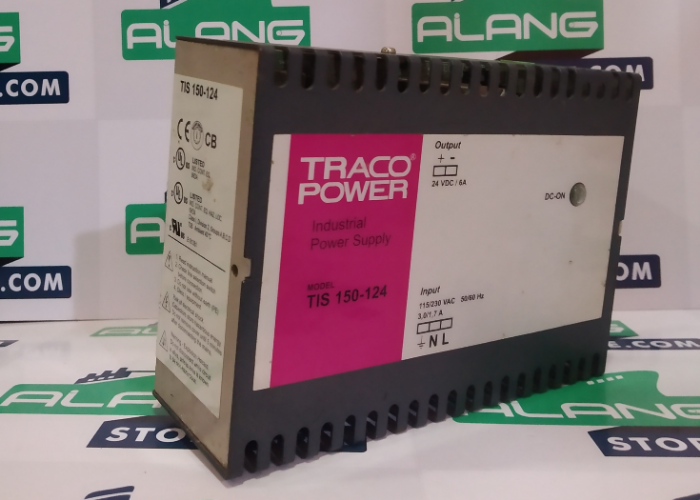 TRACO  TIS 150-124 DIN RAIL PANEL MOUNT 6A POWER SUPPLY - Alangstore